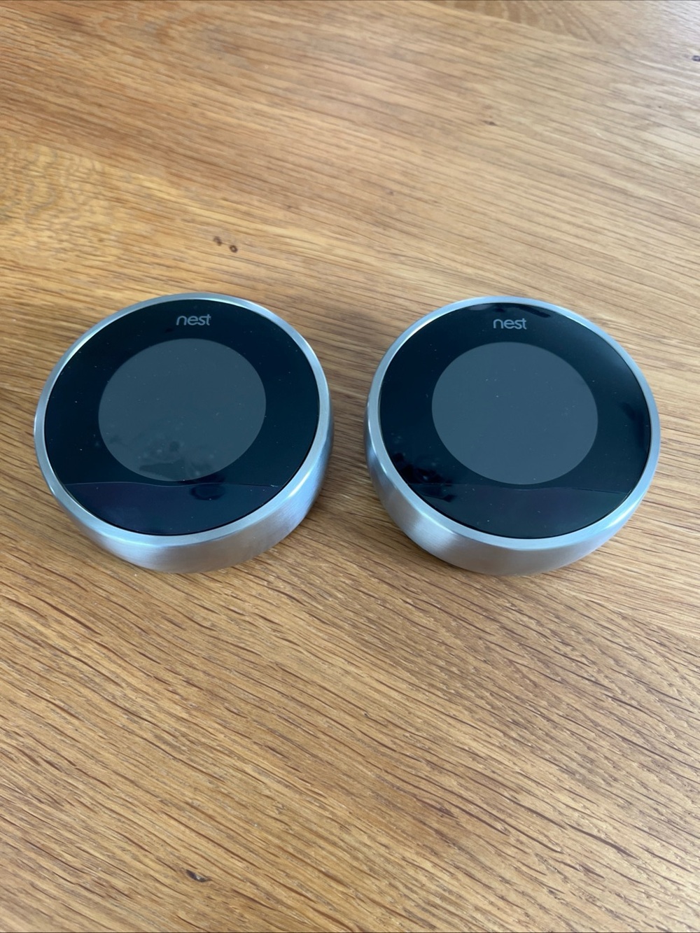Google Nest Programmable Learning Thermostat 2nd Gen 02A - Lot of 2 included